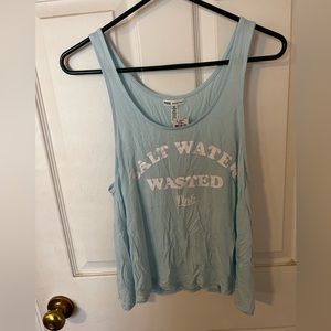 Salt water wasted tank top by VS Pink